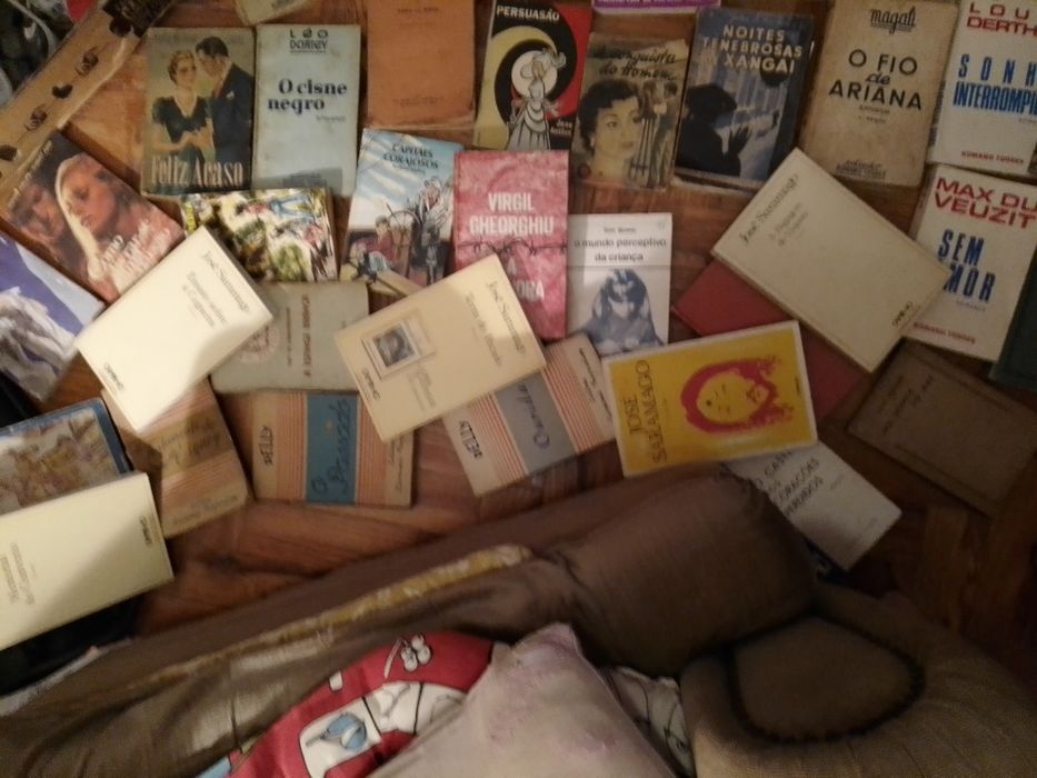 Varios livros Jose Saramago e outros dificeis de encontrar desde 2E.