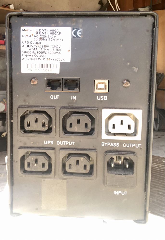 ДБЖ Powercom BNT- 1000 AP