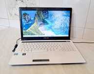 Laptop Asus biały 15,6cala i5 4GB SSD kamera BT Win11 opcja 16GB ram