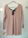 Sweter L Esprit wrzosowy