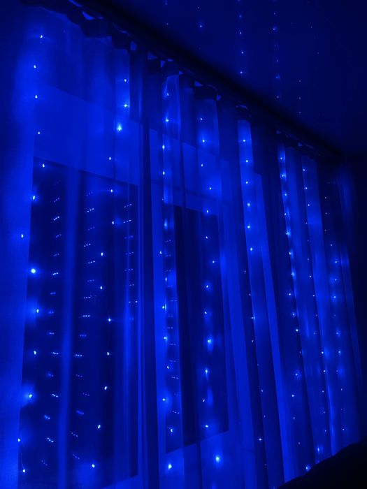 Гірлянда штора 3х3