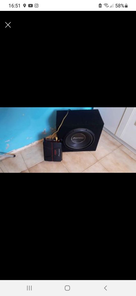 Sub+amplificador +radio