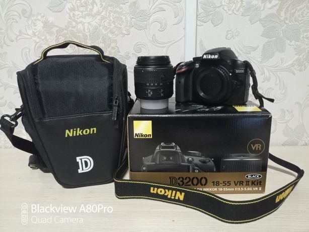 Nikon d3200 VR II Kit полный комплект