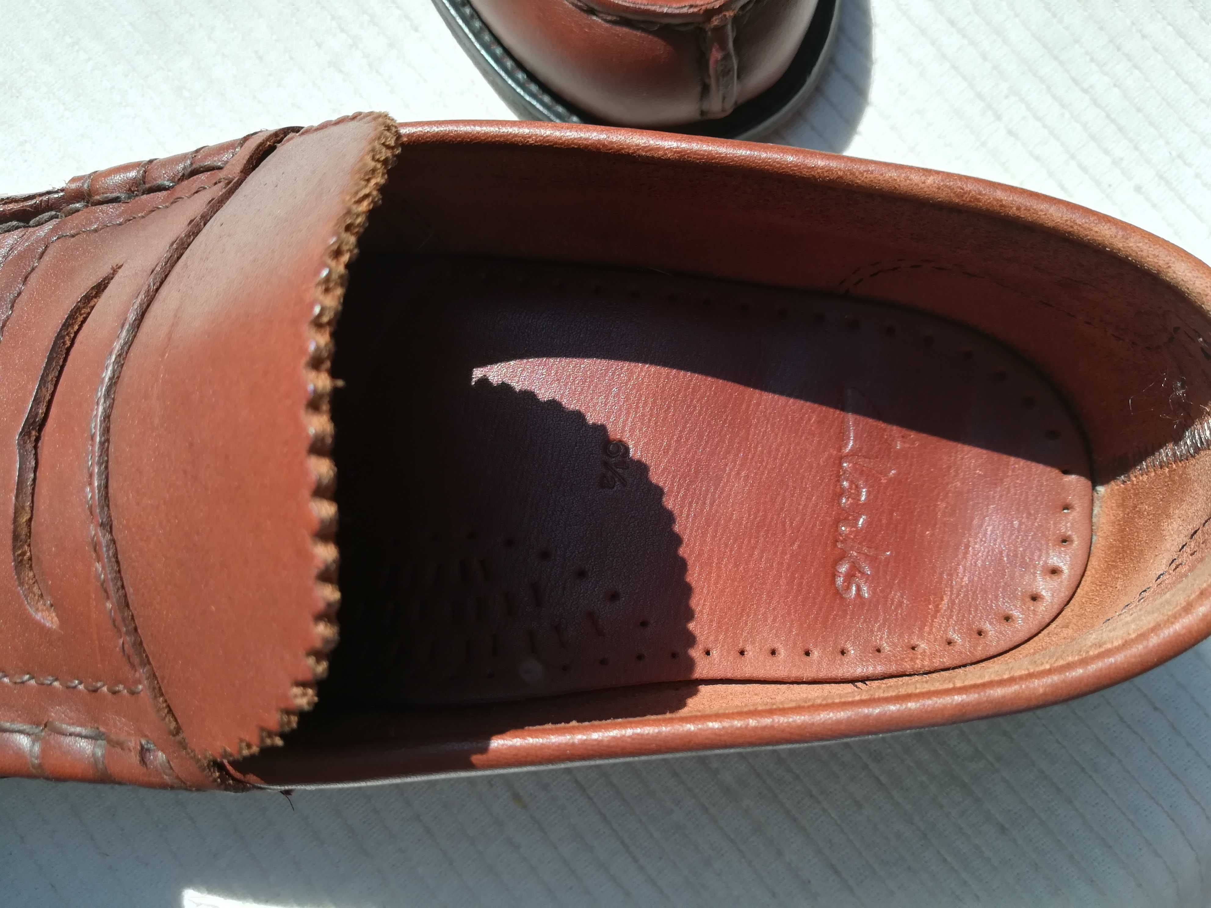 Clarks mokasyny split toe loafers roz. 40.5 Loake Grenson Berwick
