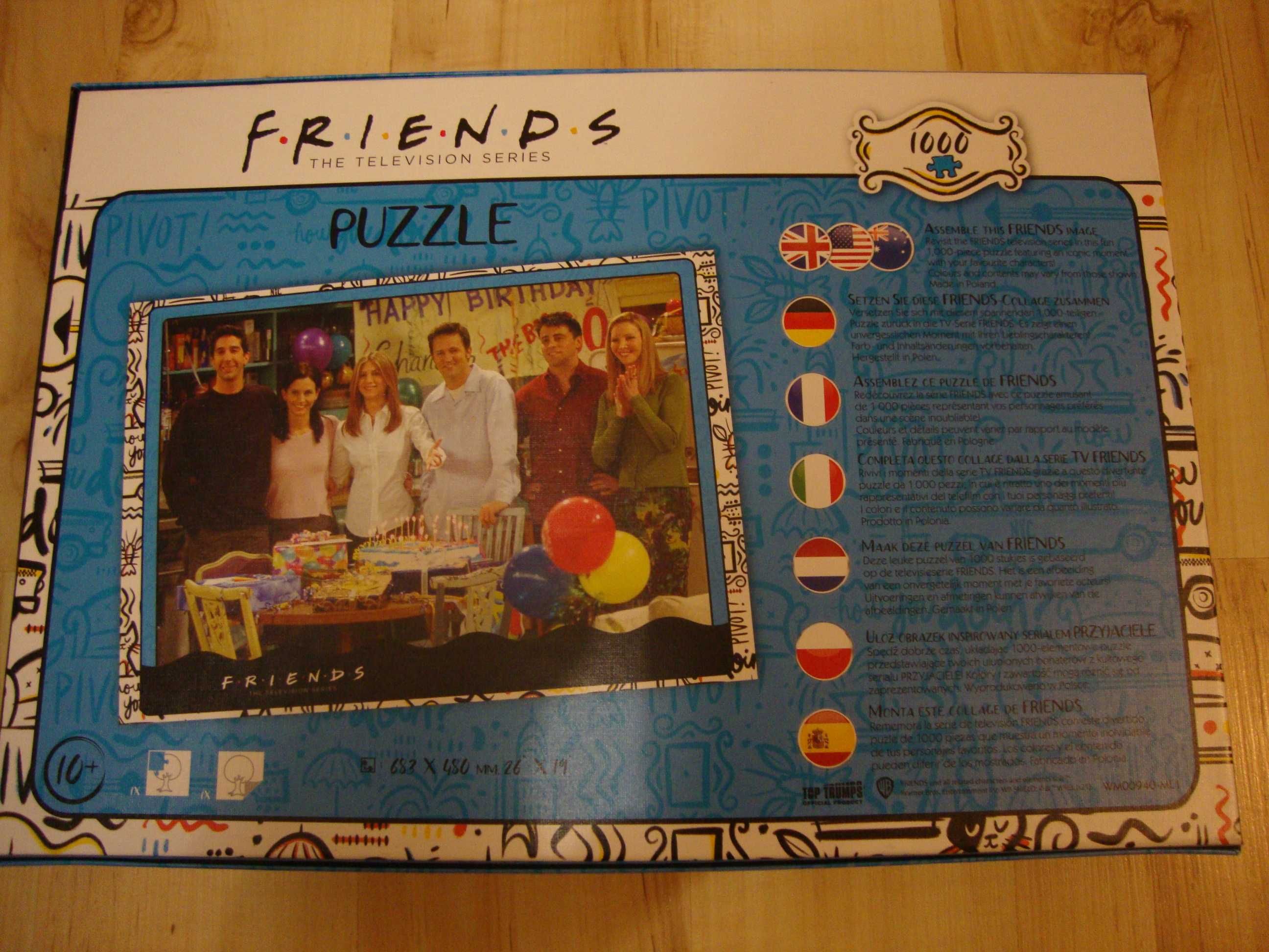 Puzzle Przyjaciele Friends 1000 elementów