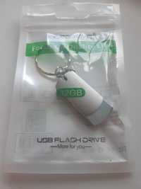Флешка 32GB flash USB 3.0 100+ Mb/s брелок металлический корпус