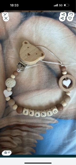 Zestaw zawieszek do smoczka