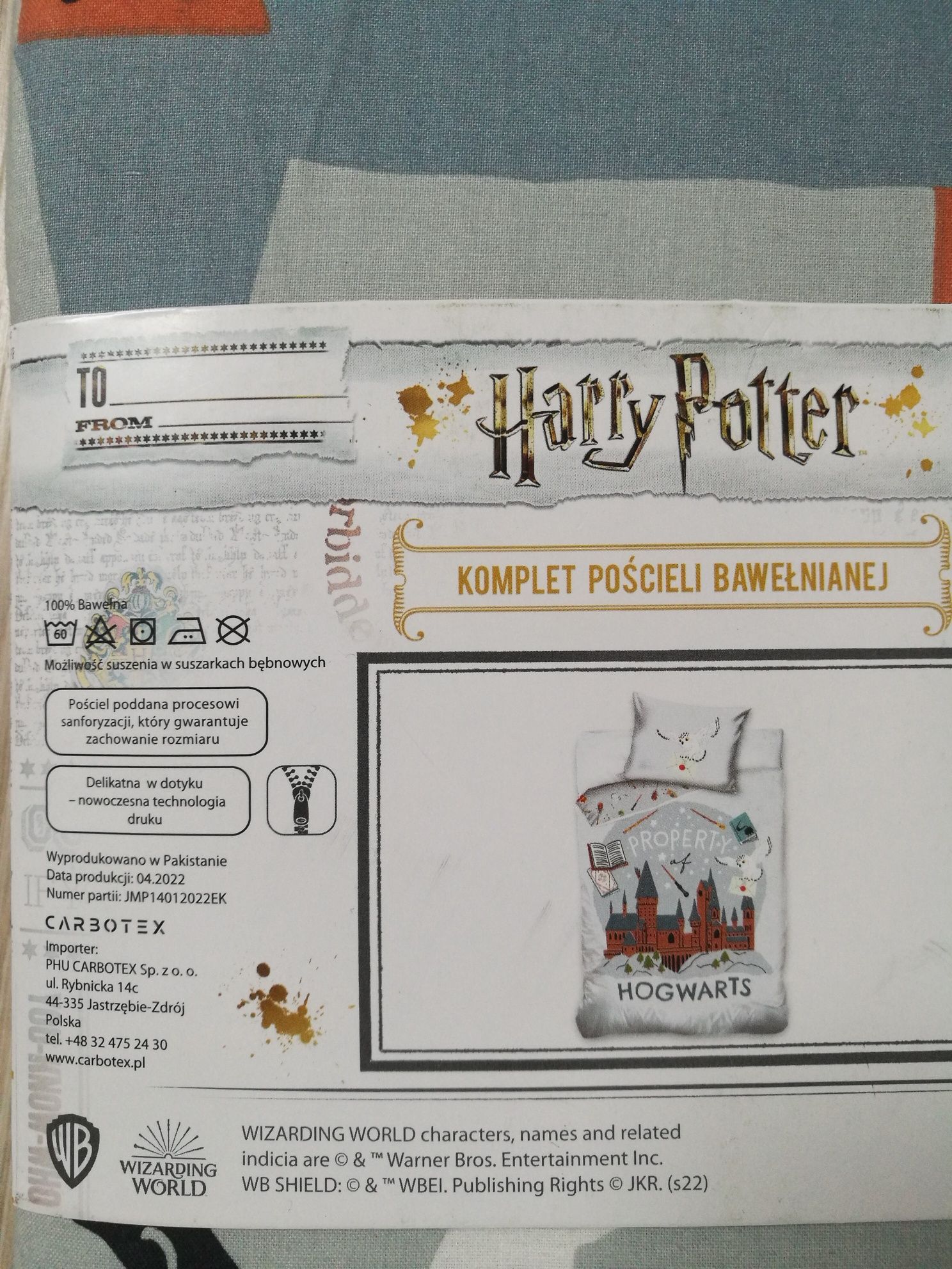 Komplet do łóżeczka Harry Potter