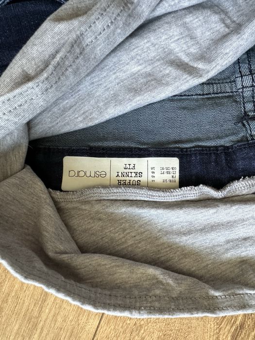 Spodnie jeansowe ciążowe Esmara Lidl 44