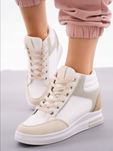 36 37 38 adidasy 39 40 41 sneakersy na niskim koturnie z wstawkami zam
