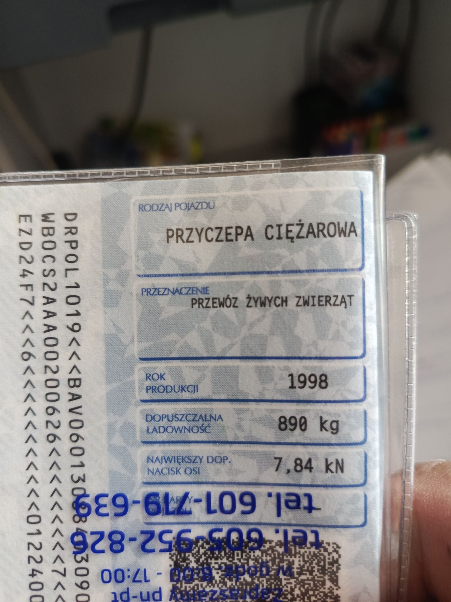 Przyczepka do przewozu koni BOECKMANN