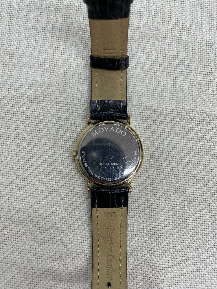 Продам часы Movado — кварц, сапфировое стекло, как новые