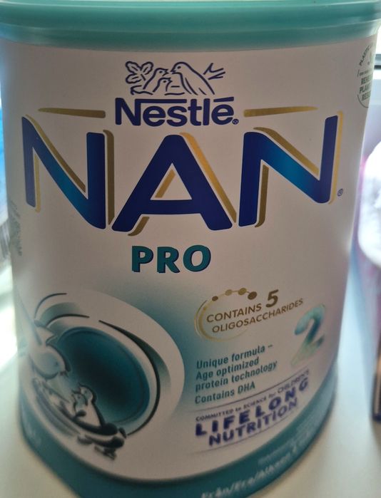 Суміш молочна NAN PRO 2     800гр