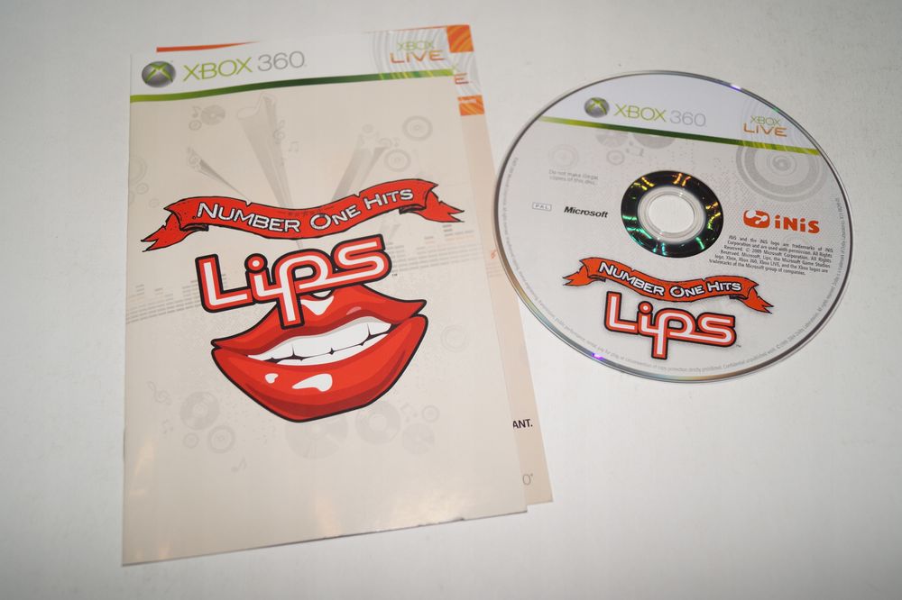 Gra Lips Number One Hits Microsoft X360