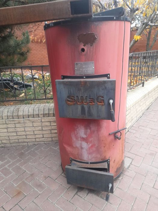 Котел дровяной долгого горения