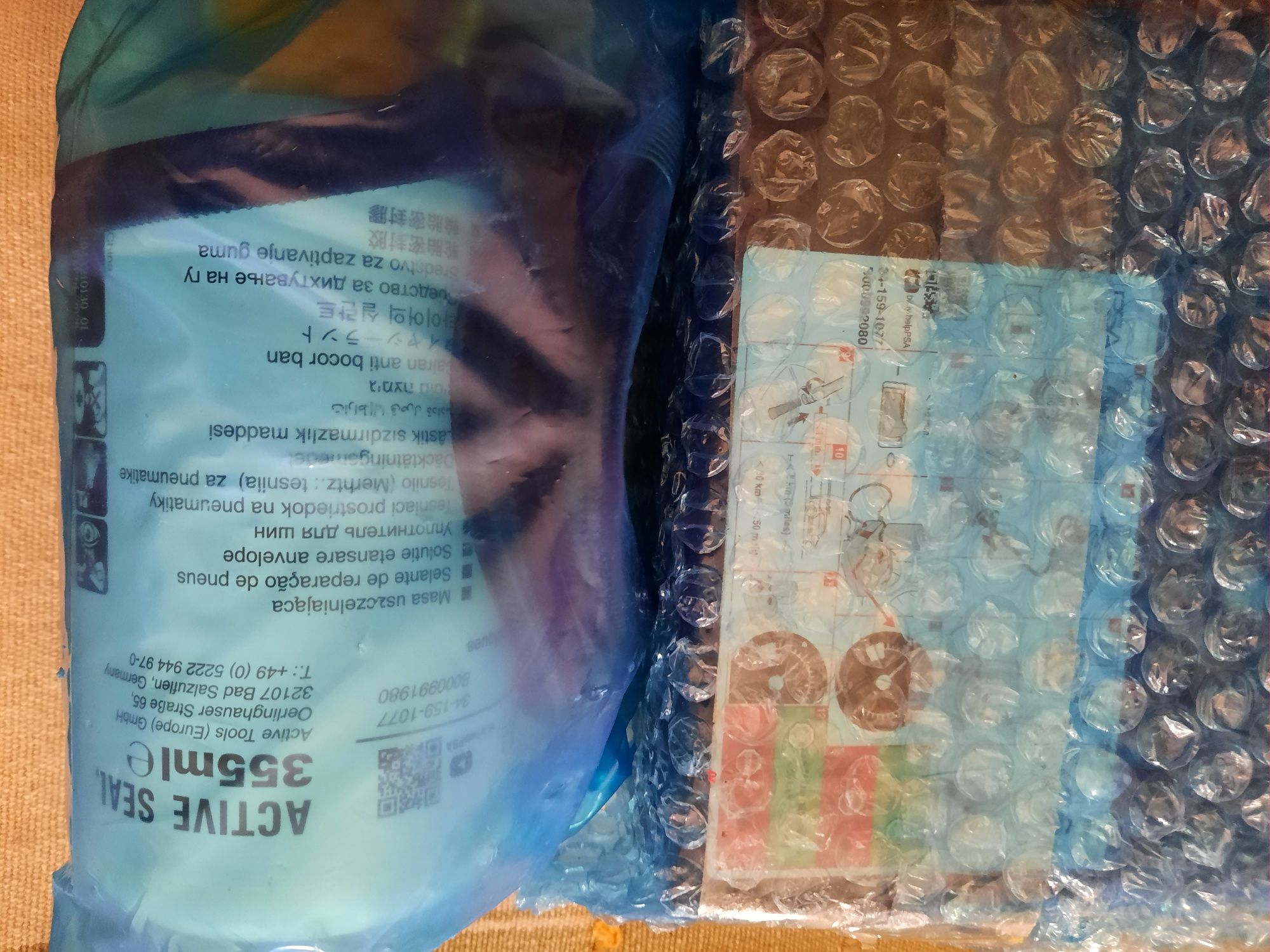 Kit reparação furo para viaturas grupo psa
