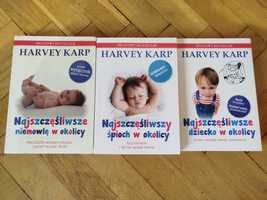 Zestaw 3 książek Harvey Karp najszczęśliwsze dziecko