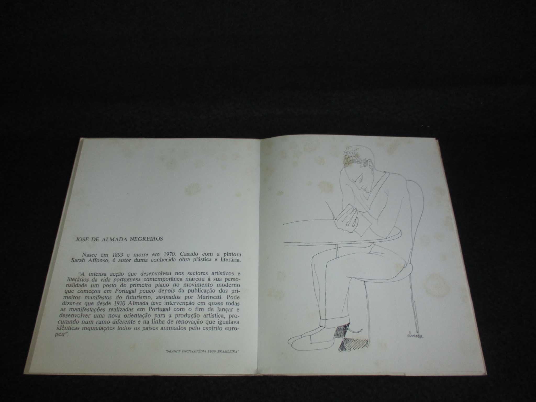 Livro Desenhos de Almada A Alegria da Totalidade David Mourão-Ferreira