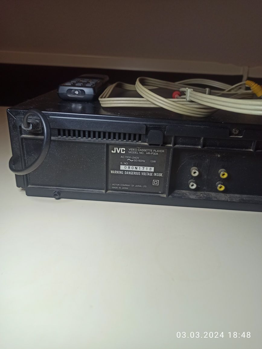 JVC HR-P30A, видеоплеер, Япония, Позняки