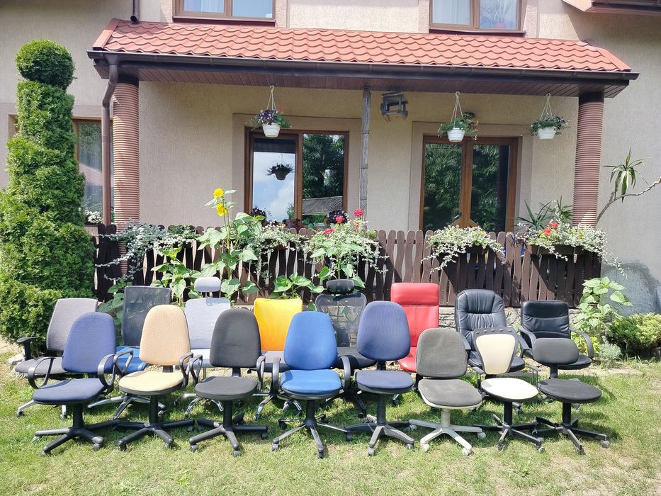 Крісло офісне ,Шкіряне,Комп'ютерне крісло,.Стул офисний