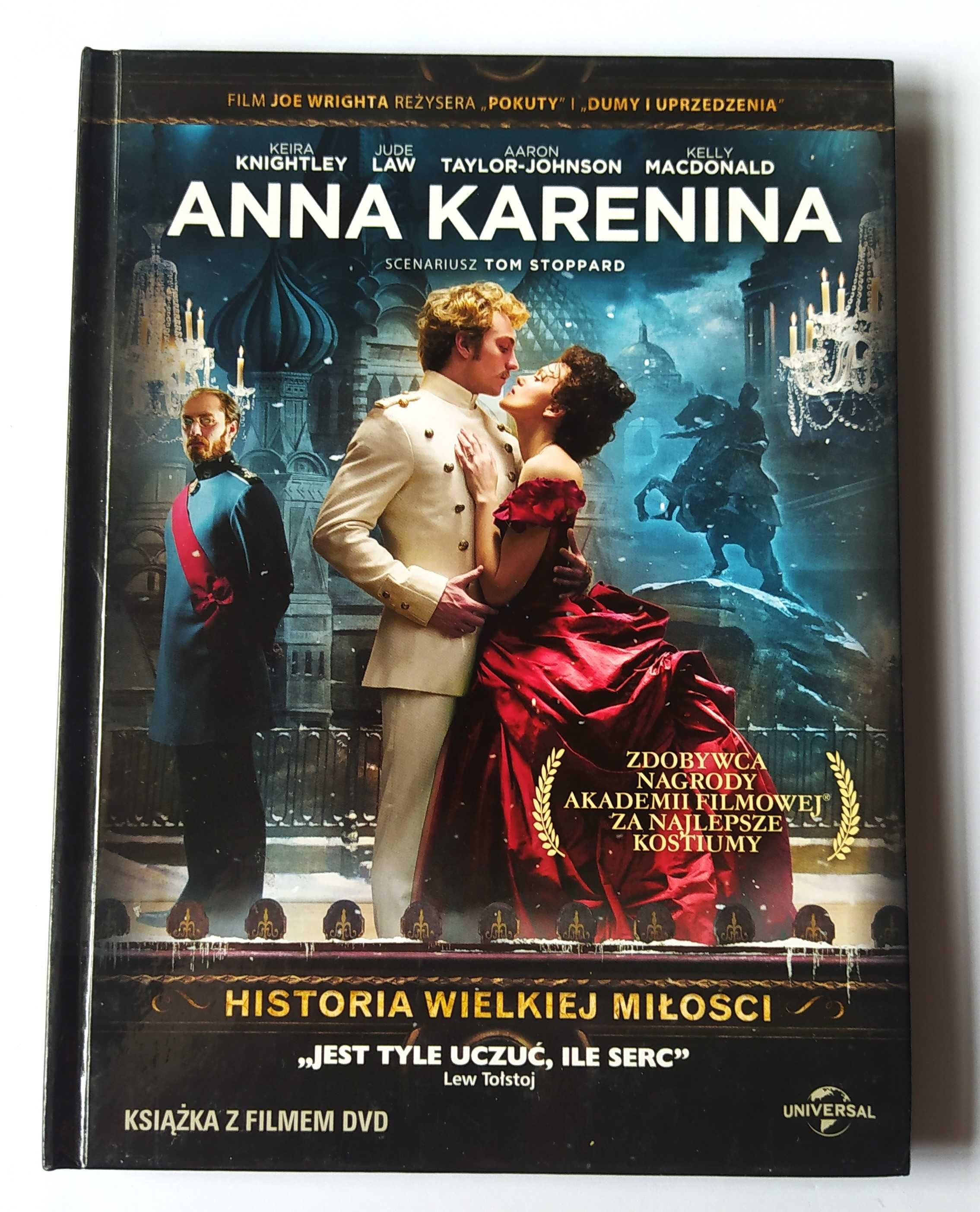 Anna Karenina - Historia Wielkiej Miłości - DVD Booklet