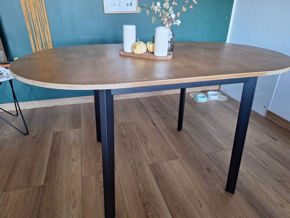 Stół 140 x 80, nogi IKEA MITTZON