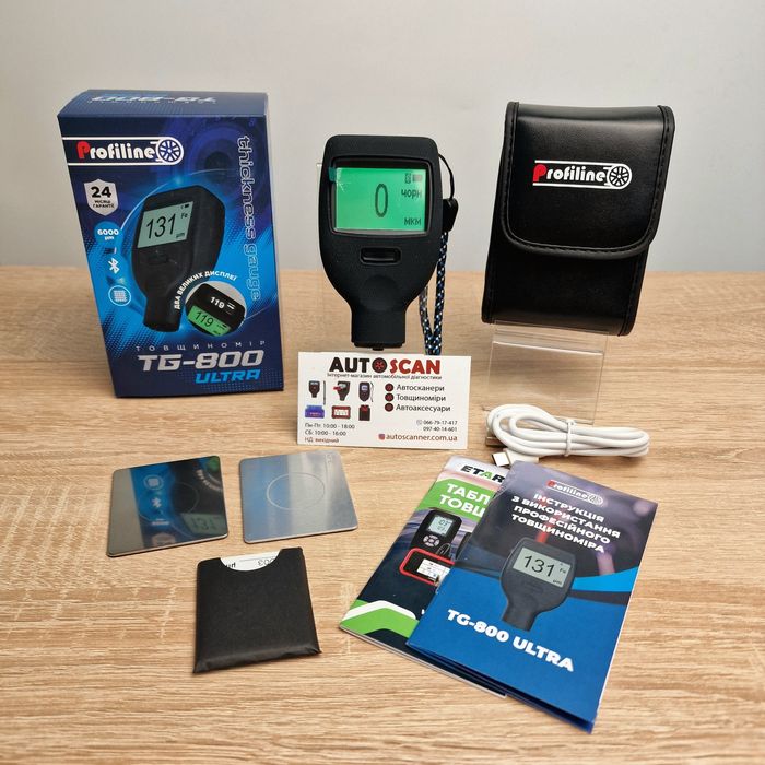 Найкращий товщиномір Profiline TG-800 Ultra. Гарантія 2 роки!