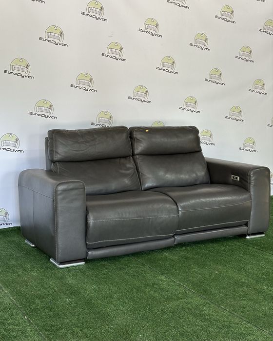Сучасний диван електро реклайнер темно-коричневого кольору з Німеччини