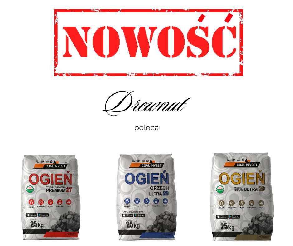 Promocje! Węgiel Groszek Ogień ULTRA