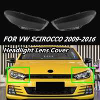 Vidro capa lente farol ótica vw scirocco novas