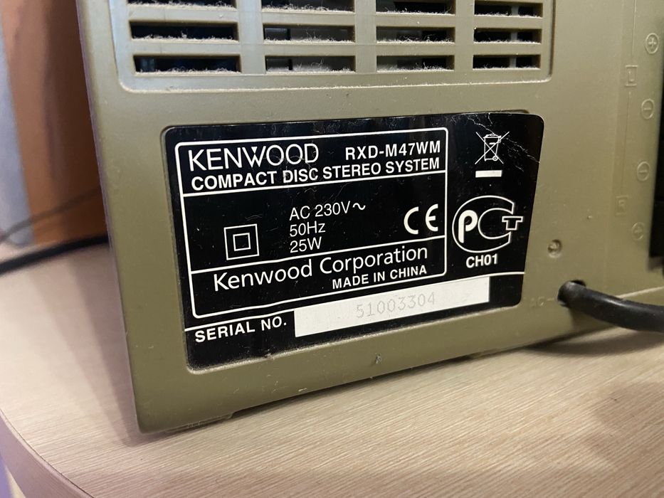 Kenwood RXD-M47WM аудіо-стерео система, дека, музичний центр