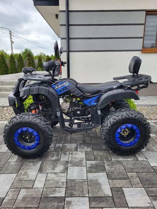 Quad Hummer Pro 150cc//Duża Rama//Światła Led//Hak//