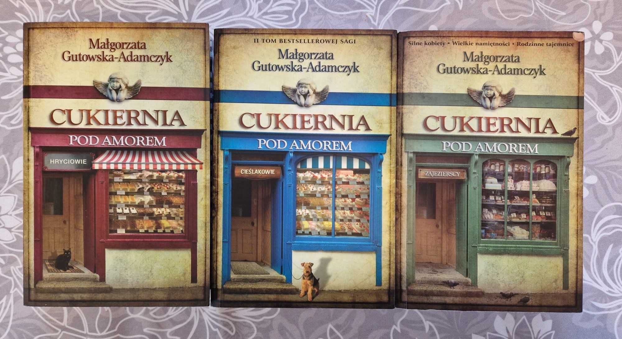 Małgorzata Gutowska-Adamczyk, cykl Cukiernia Pod Amorem, 3 tomy