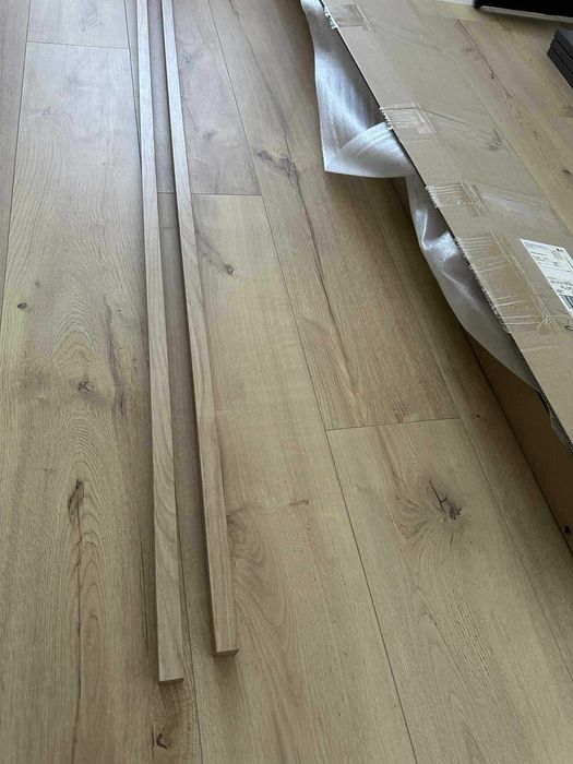 Lamele - Jasny Dąb listwa ozdobna na ścianę 22×35 12 sztuk