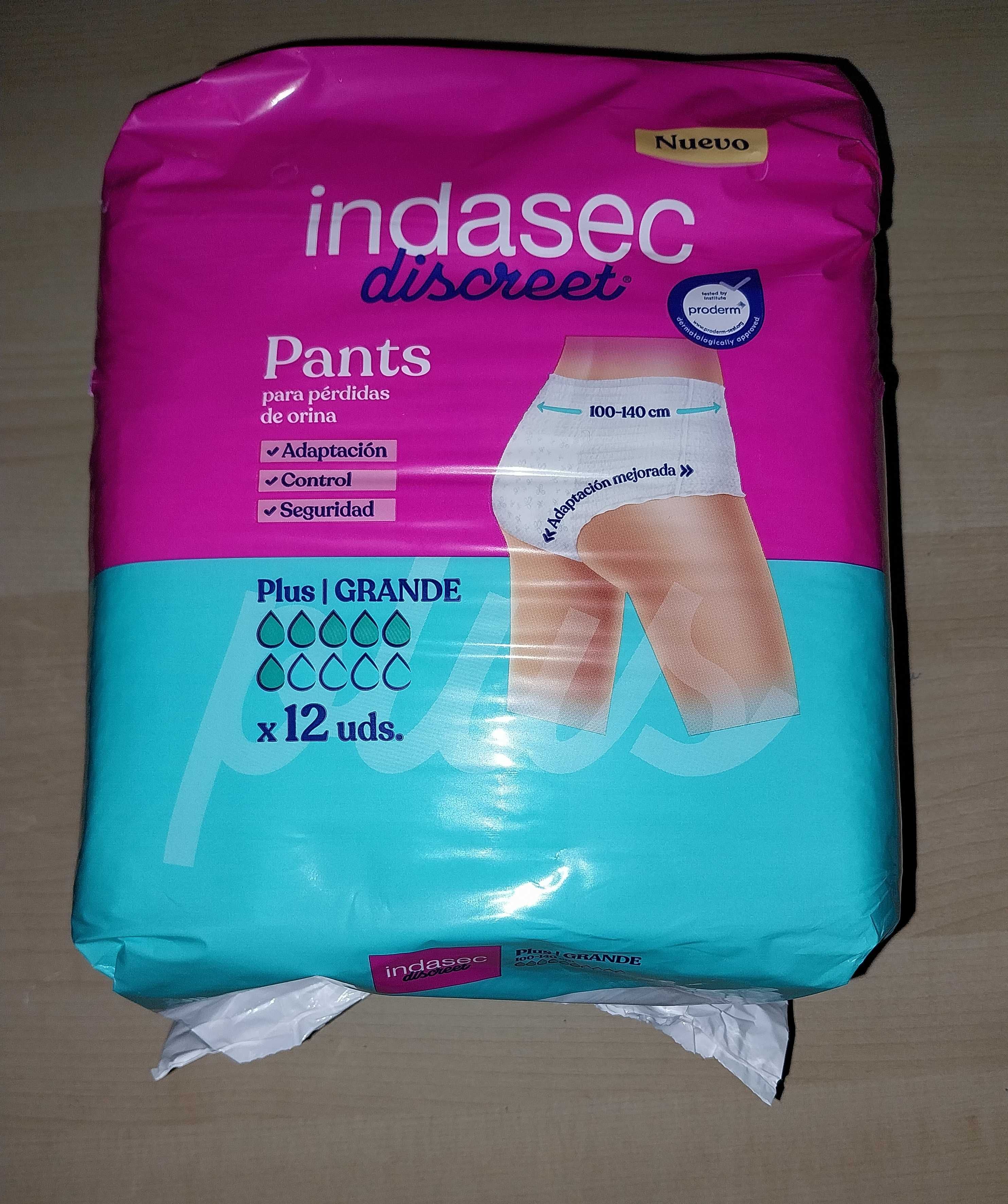 Fralda Cueca de Incontinência Adulto - Indasec Pants Discrete