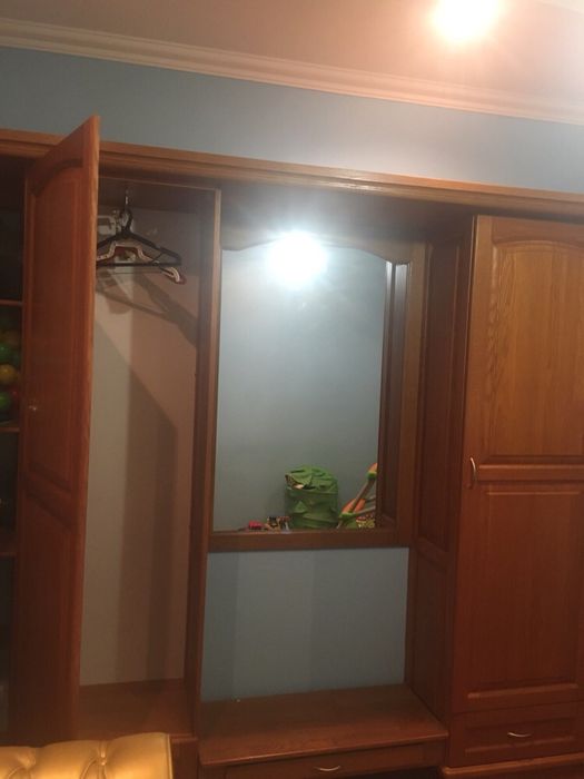 Шкаф, зеркало, туалетный столик, полка, ящики