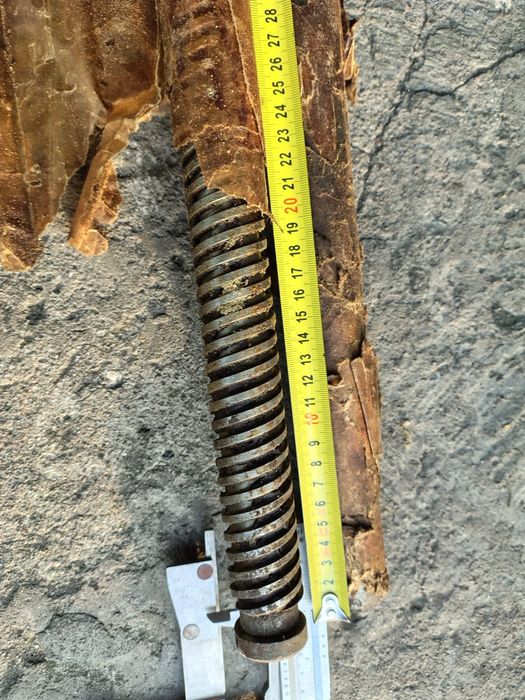 NOWE 117cm śruby do tokarni pociągowa w konserwacji papierze śruba
