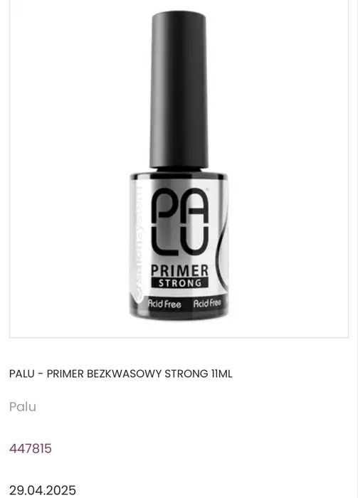 Palu primer bezkwasowy NOWY