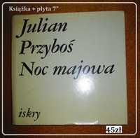 Julian Przyboś- Noc majowa+płyta winylowa/Przyboś/poezje