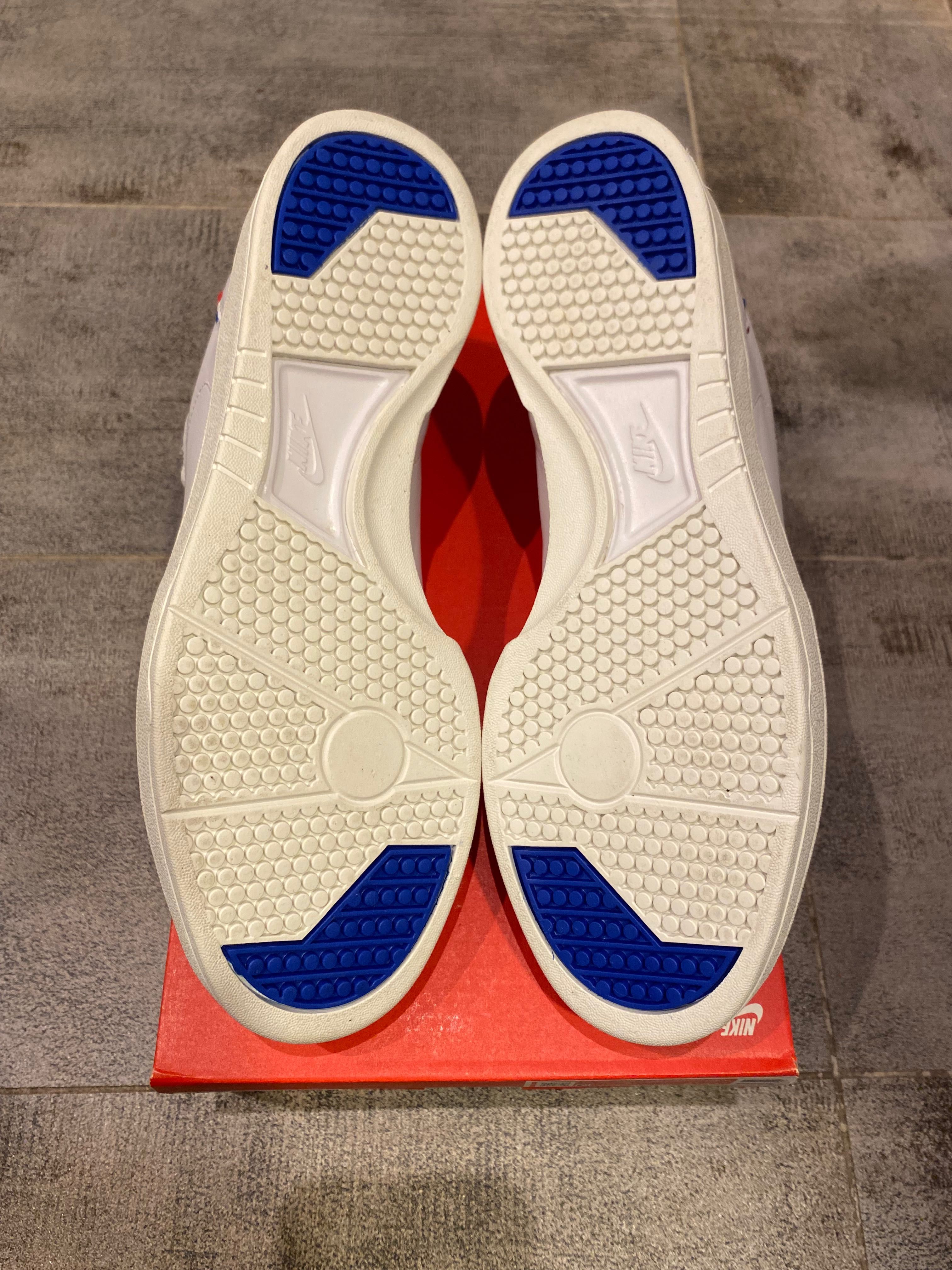 NOWE W PUDEŁKU Nike Grandstand 42,5 r 27,5 cm buty adidasy białe skòra