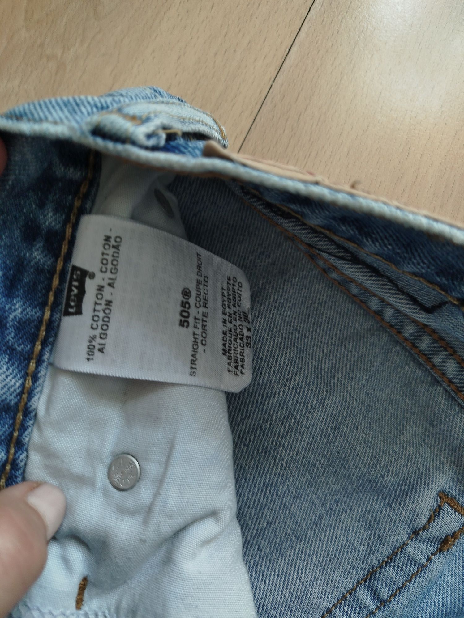 Levi's 505 spodnie jeans rozm.W33 L30