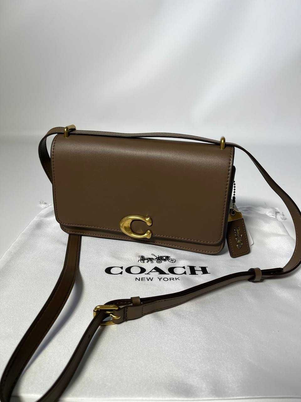 Сумка Coach Bandit коричневая