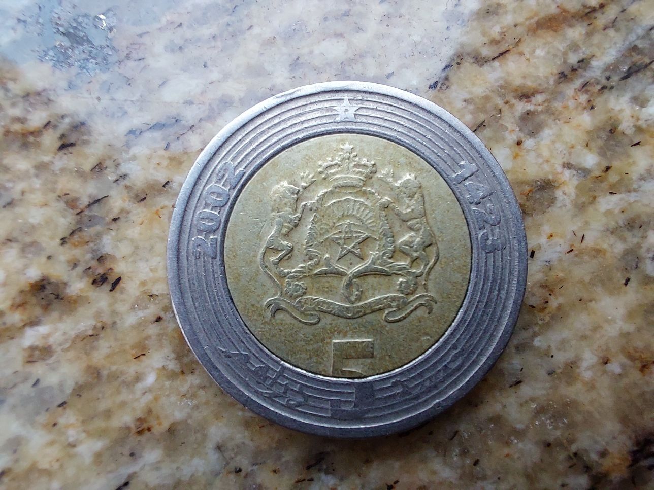 Zestaw 4 Monet Maroko Dirhams