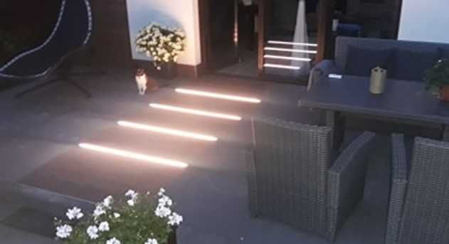 Listwa LED Najazdowa Parking Podjazd Ogród Rynek Deptak Na Wymiar