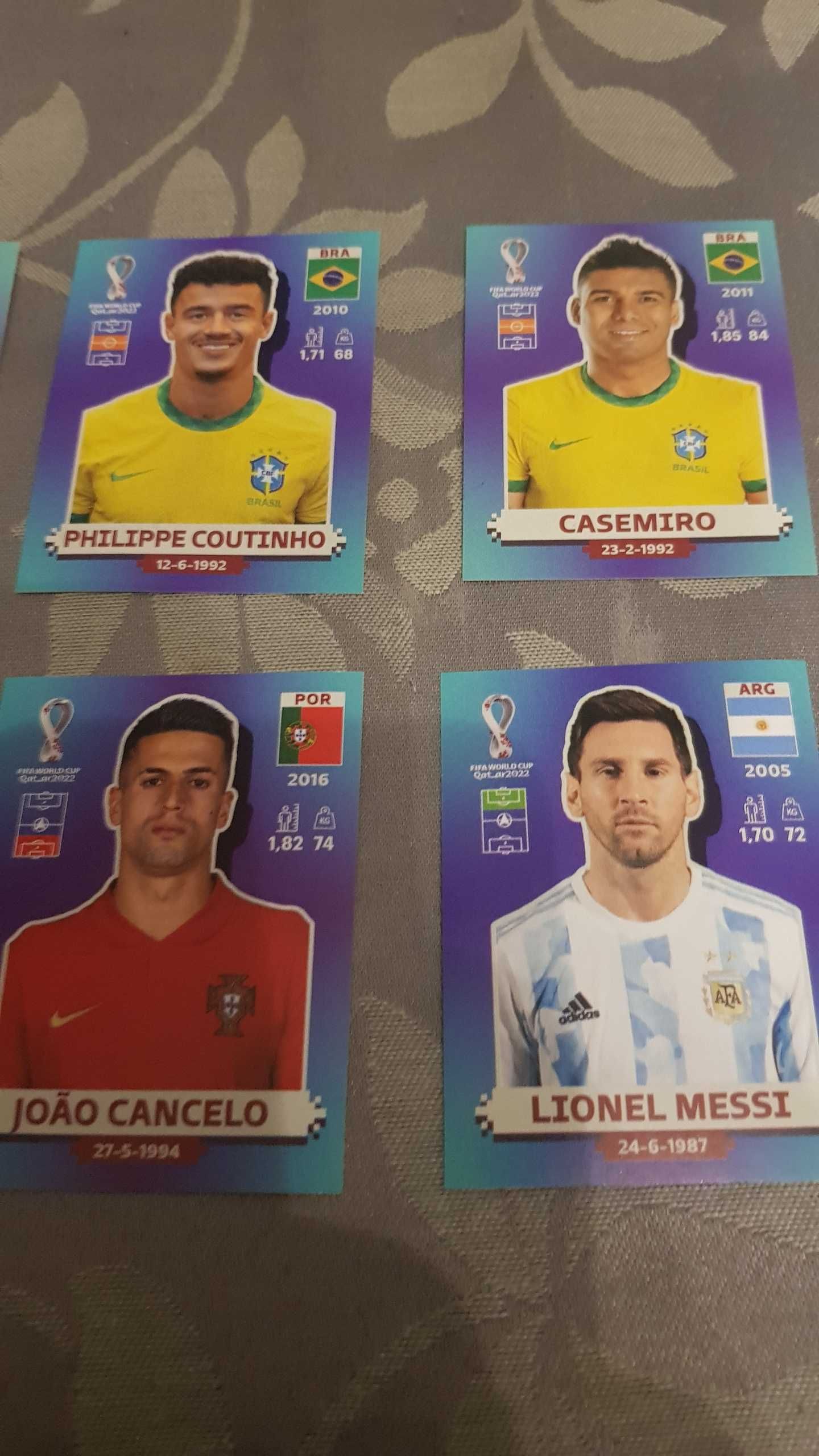 Cromos mundial cr7 messi neymar