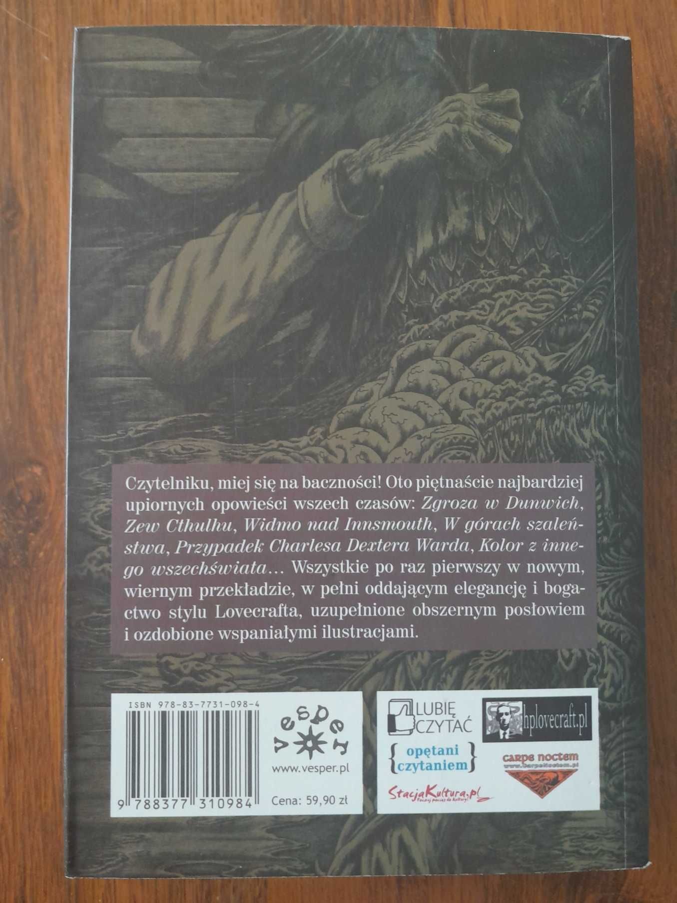 H. P. Lovecraft "Zgroza w Dunwich i inne przerażające opowieści"