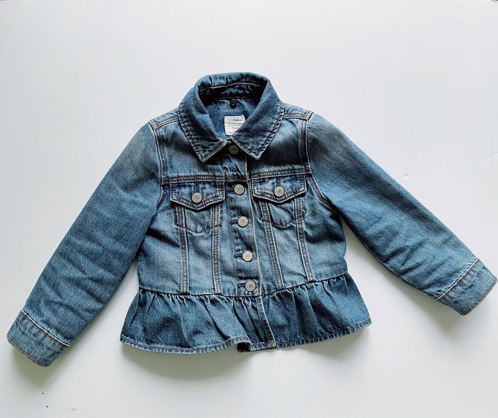 Джинсовая куртка baby Gap для девочки 3 года