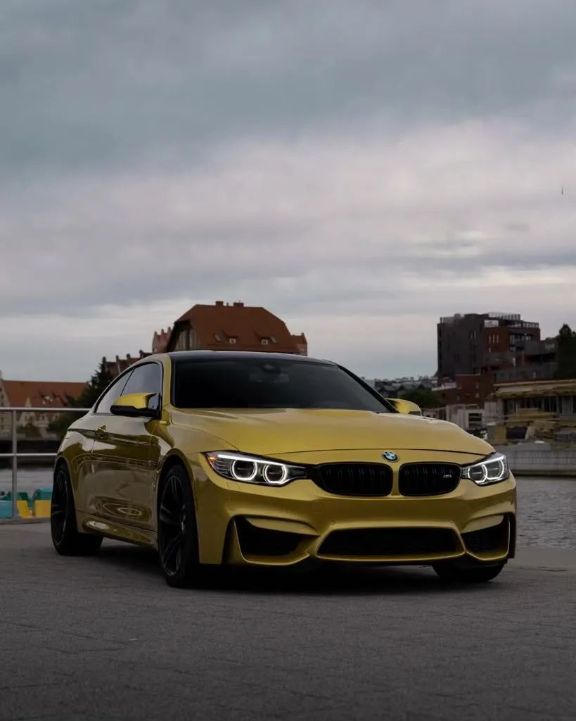 BMW M4 ASO / DKG / 1Wł / MHD / austin yellow / Doinwestowana / ZAMIANA