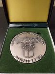 Medalhão da AFP estanho