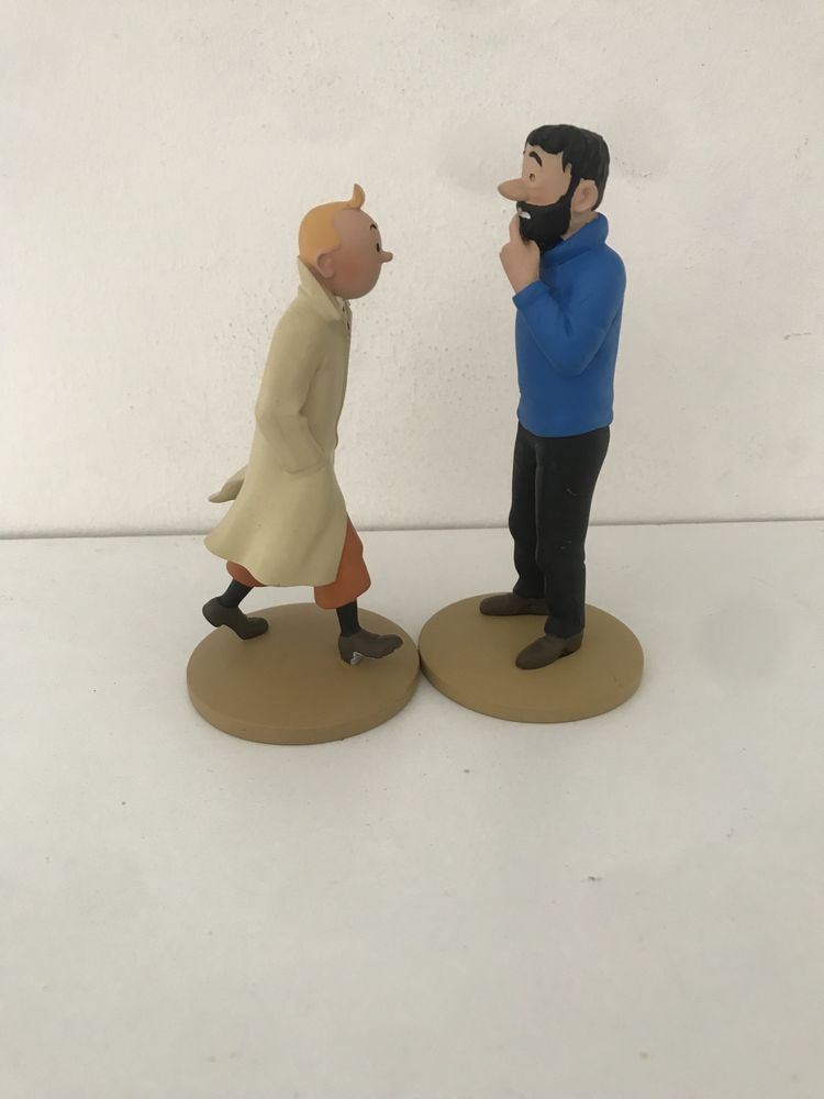 Bonecos Tin tin e capitao Haddok